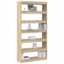 Librería Roble Sonoma 100 x 30 x 198 cm Madera de ingeniería en Librerías y estanterías | Comprar online en Foru.es