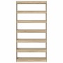 Librería Roble Sonoma 100 x 30 x 198 cm Madera de ingeniería en Librerías y estanterías | Comprar online en Foru.es