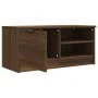Mueble para TV madera contrachapada marrón roble 80x35x36,5 cm de vidaXL, Muebles TV - Ref: Foro24-817121, Precio: 53,40 €, D...