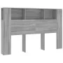 Möbel mit Kopfteil in Sonoma-Grau, 160 x 18,5 x 104,5 cm von vidaXL, Kopf- und Fußteile - Ref: Foro24-817274, Preis: 66,59 €,...