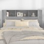Mueble cabecero gris Sonoma 160x18,5x104,5 cm de vidaXL, Cabeceros y pies de cama - Ref: Foro24-817274, Precio: 67,49 €, Desc...