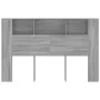 Möbel mit Kopfteil in Sonoma-Grau, 160 x 18,5 x 104,5 cm von vidaXL, Kopf- und Fußteile - Ref: Foro24-817274, Preis: 66,59 €,...