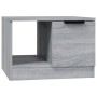 Mesa de centro madera contrachapada gris Sonoma 50x50x36 cm de vidaXL, Mesas de centro - Ref: Foro24-817076, Precio: 46,86 €,...