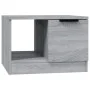 Mesa de centro madera contrachapada gris Sonoma 50x50x36 cm de vidaXL, Mesas de centro - Ref: Foro24-817076, Precio: 46,19 €,...