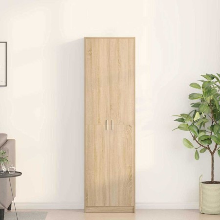 Armario Roble Sonoma 55 x 25 x 189 cm Madera de ingeniería en Armarios roperos | Comprar online en Foru.es