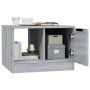 Mesa de centro madera contrachapada gris Sonoma 50x50x36 cm de vidaXL, Mesas de centro - Ref: Foro24-817076, Precio: 46,86 €,...