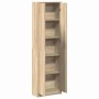 Armario Roble Sonoma 55 x 25 x 189 cm Madera de ingeniería en Armarios roperos | Comprar online en Foru.es