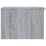 Mesa de centro madera contrachapada gris Sonoma 50x50x36 cm de vidaXL, Mesas de centro - Ref: Foro24-817076, Precio: 46,86 €,...