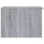 Mesa de centro madera contrachapada gris Sonoma 50x50x36 cm de vidaXL, Mesas de centro - Ref: Foro24-817076, Precio: 46,19 €,...