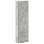 Armario Gris Concreto 55 x 25 x 189 cm Madera de ingeniería en Armarios roperos | Comprar online en Foru.es