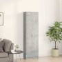 Armario Gris Concreto 55 x 25 x 189 cm Madera de ingeniería en Armarios roperos | Comprar online en Foru.es