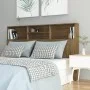 Mueble cabecero color marrón roble 160x19x103,5 cm de vidaXL, Cabeceros y pies de cama - Ref: Foro24-817254, Precio: 63,66 €,...