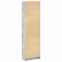 Armario Gris Concreto 55 x 25 x 189 cm Madera de ingeniería en Armarios roperos | Comprar online en Foru.es