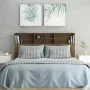 Mueble cabecero color marrón roble 160x19x103,5 cm de vidaXL, Cabeceros y pies de cama - Ref: Foro24-817254, Precio: 63,66 €,...