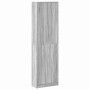 Armario Gris Sonoma 55 x 25 x 189 cm Madera de ingeniería en Armarios roperos | Comprar online en Foru.es