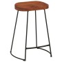 Taburetes de bar Gavin 2 uds madera mango maciza 45x40x63 cm de vidaXL, Taburetes de cocina - Ref: Foro24-344915, Precio: 99,...