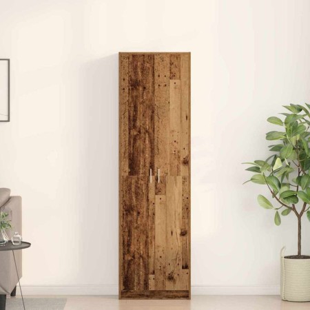 Armario Madera envejecida 55 x 25 x 189 cm Madera de ingeniería en Armarios roperos | Comprar online en Foru.es