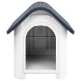Caseta para perros polipropileno gris 59x75x66 cm de vidaXL, Casetas para perros - Ref: Foro24-152226, Precio: 79,76 €, Descu...