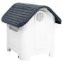 Caseta para perros polipropileno gris 59x75x66 cm de vidaXL, Casetas para perros - Ref: Foro24-152226, Precio: 79,76 €, Descu...