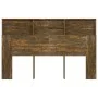 Mueble cabecero color roble ahumado 160x19x103,5 cm de vidaXL, Cabeceros y pies de cama - Ref: Foro24-817252, Precio: 62,33 €...