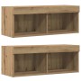 Conjunto de mueble de TV 8 pcs Roble artisan en Muebles TV | Comprar online en Foru.es