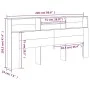 Sonoma gray headboard furniture 220x19x103.5 cm by vidaXL, Headboards and footboards - Ref: Foro24-817262, Price: 77,44 €, Di...