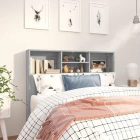 Sonoma gray headboard furniture 120x19x103.5 cm by vidaXL, Headboards and footboards - Ref: Foro24-817247, Price: 56,99 €, Di...