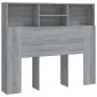 Möbel mit Kopfteil in Sonoma-Grau, 120 x 19 x 103,5 cm von vidaXL, Kopf- und Fußteile - Ref: Foro24-817247, Preis: 56,99 €, R...