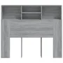 Möbel mit Kopfteil in Sonoma-Grau, 120 x 19 x 103,5 cm von vidaXL, Kopf- und Fußteile - Ref: Foro24-817247, Preis: 56,99 €, R...