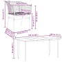 Juego de comedor de jardín 7 pzas ratán PE marrón en Conjuntos de jardín | Comprar online en Foru.es