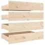 Bed drawers 4 units solid pine wood by vidaXL, Beds and accessories - Ref: Foro24-814994, Price: 91,26 €, Discount: %