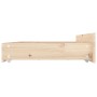 Cajones de cama 4 unidades madera maciza de pino de vidaXL, Camas y accesorios - Ref: Foro24-814994, Precio: 92,43 €, Descuen...