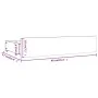Bed drawers 4 units solid pine wood by vidaXL, Beds and accessories - Ref: Foro24-814994, Price: 91,26 €, Discount: %