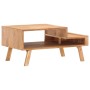 Mesa de centro de madera maciza de acacia 100x50x45 cm en Mesas de centro | Comprar online en Foru.es