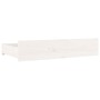 Cajones de cama 4 unidades madera maciza de pino blanco de vidaXL, Camas y accesorios - Ref: Foro24-814995, Precio: 107,90 €,...