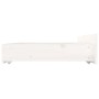 Cajones de cama 4 unidades madera maciza de pino blanco de vidaXL, Camas y accesorios - Ref: Foro24-814995, Precio: 107,90 €,...