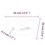 Disco de pesas hierro fundido 20 kg de vidaXL, Peso libre - Ref: Foro24-93643, Precio: 70,70 €, Descuento: %
