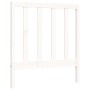 Estructura de cama con cabecero madera maciza blanco 90x200 cm de vidaXL, Camas y somieres - Ref: Foro24-3193777, Precio: 97,...