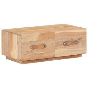 Mesa de centro de madera maciza reciclada 90x50x35 cm en Mesas de centro | Comprar online en Foru.es
