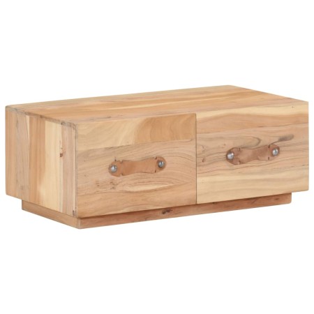 Mesa de centro de madera maciza reciclada 90x50x35 cm en Mesas de centro | Comprar online en Foru.es