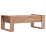Mesa de centro de madera maciza de teca 110x60x40 cm en Mesas de centro | Comprar online en Foru.es