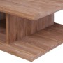 Mesa de centro de madera maciza de teca 170x70x30 cm en Mesas de centro | Comprar online en Foru.es