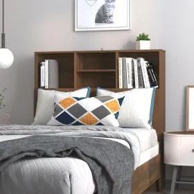 Oak brown headboard furniture 100x19x103.5 cm by vidaXL, Headboards and footboards - Ref: Foro24-817245, Price: 53,62 €, Disc...