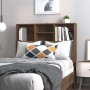 Mueble cabecero marrón roble 100x19x103,5 cm de vidaXL, Cabeceros y pies de cama - Ref: Foro24-817245, Precio: 54,07 €, Descu...