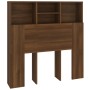 Mueble cabecero marrón roble 100x19x103,5 cm de vidaXL, Cabeceros y pies de cama - Ref: Foro24-817245, Precio: 54,07 €, Descu...