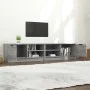 Muebles para TV 2 uds contrachapado gris Sonoma 80x35x36,5 cm de vidaXL, Muebles TV - Ref: Foro24-817120, Precio: 74,49 €, De...