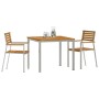 Conjunto de Comedor de Jardín 3 pcs Madera de Acacia Sólida en Mesas de jardín | Comprar online en Foru.es
