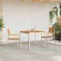 Conjunto de Comedor de Jardín 3 pcs Madera de Acacia Sólida en Mesas de jardín | Comprar online en Foru.es