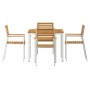 Conjunto de Comedor de Jardín 5 pcs Madera de Acacia Sólida en Mesas de jardín | Comprar online en Foru.es