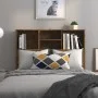 Armario cabecero roble ahumado 100x19x103,5 cm de vidaXL, Cabeceros y pies de cama - Ref: Foro24-817243, Precio: 44,55 €, Des...